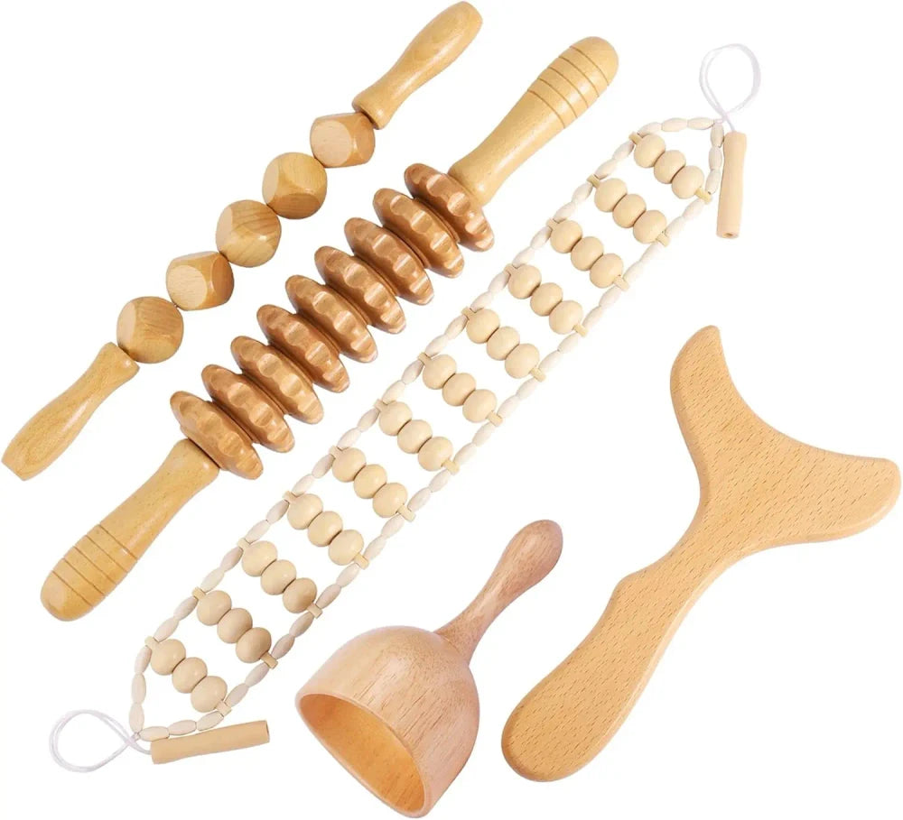 5-Piece Wood Therapy Sculpting Set